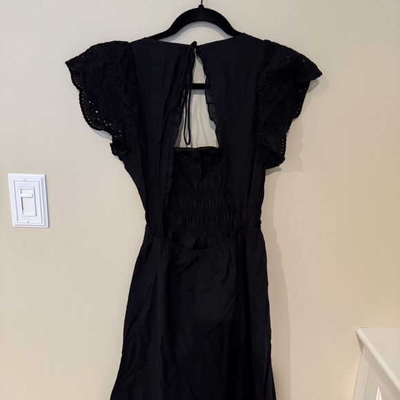 Zara Elegant Black Maxi Dress - Picture 9 of 9